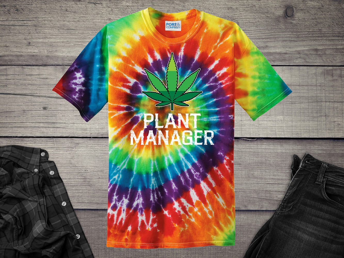 Plant Manager Tie-Dye T-Shirt