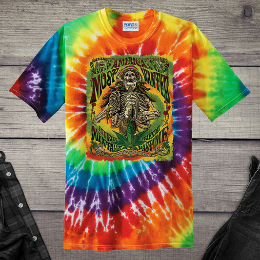 Most Wanted Tie-Dye T-Shirt