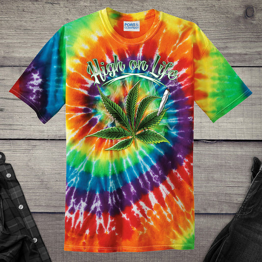 High On Life Tie-Dye T-Shirt