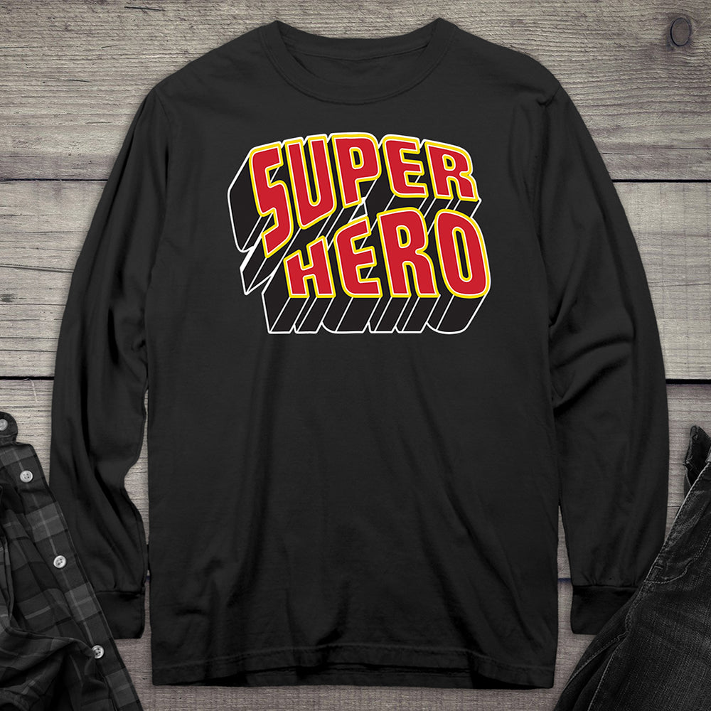 Super Hero Long Sleeve Tee