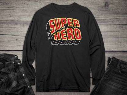 Super Hero Long Sleeve Tee