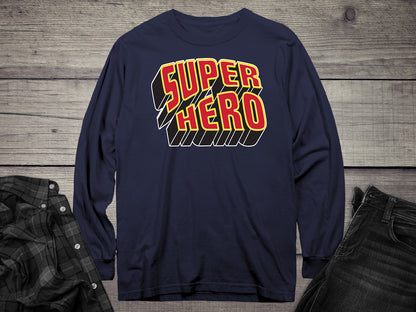 Super Hero Long Sleeve Tee
