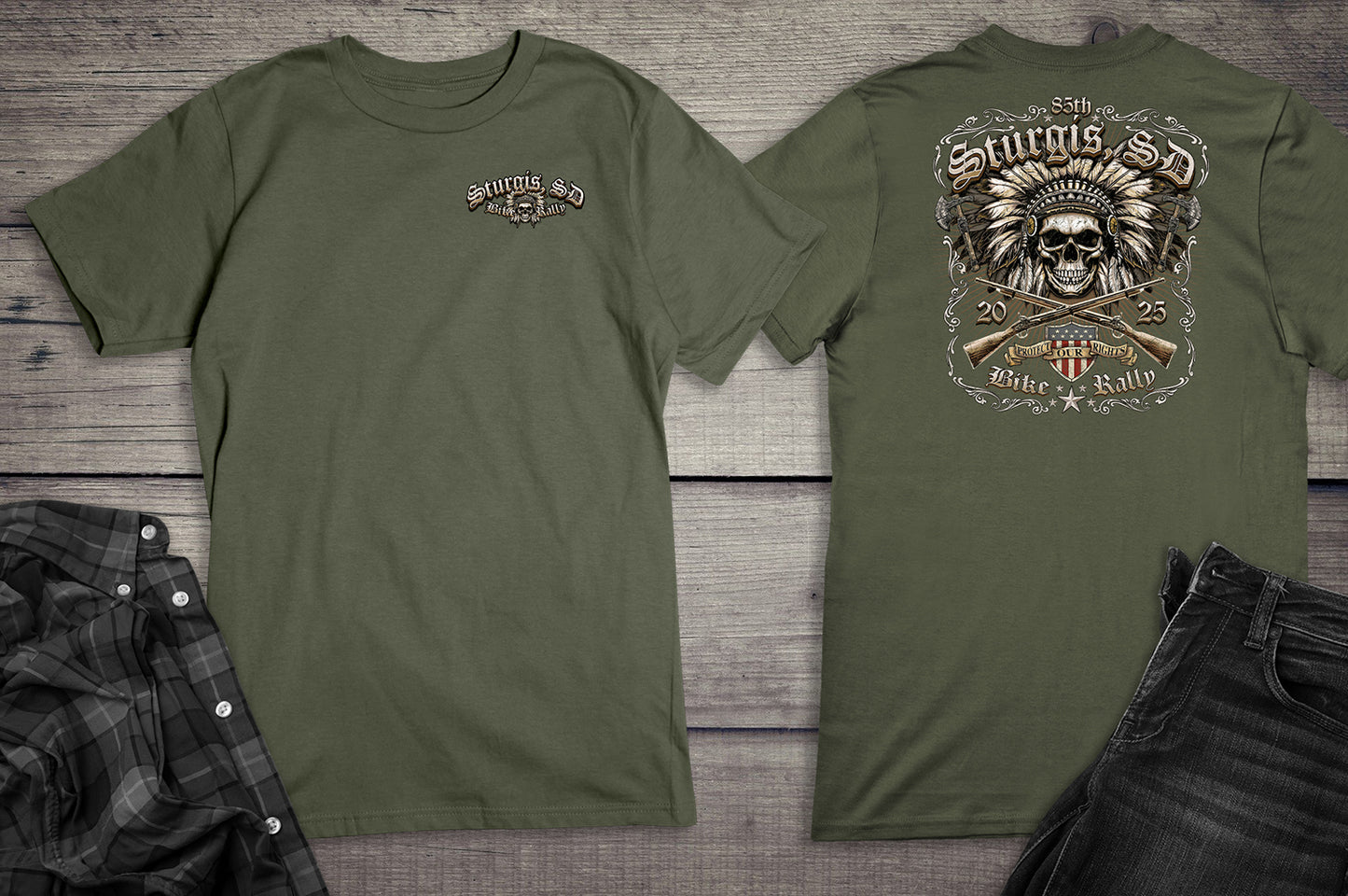 Sturgis Chief Skull T-Shirt