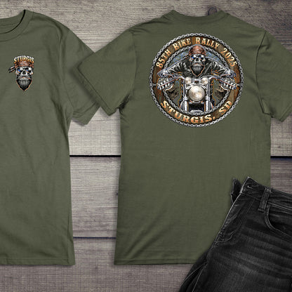 Sturgis Skull Biker T-Shirt