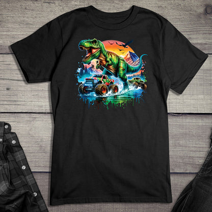 Dinosaur Trucks T-Shirt