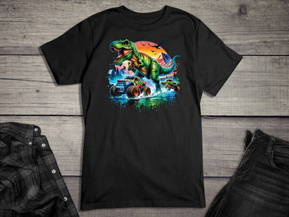 Dinosaur Trucks T-Shirt