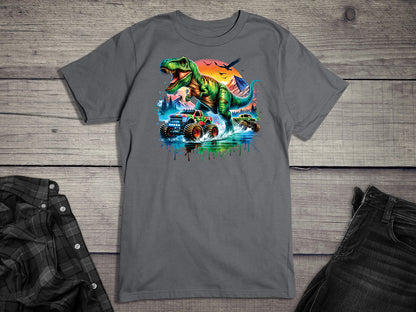 Dinosaur Trucks T-Shirt