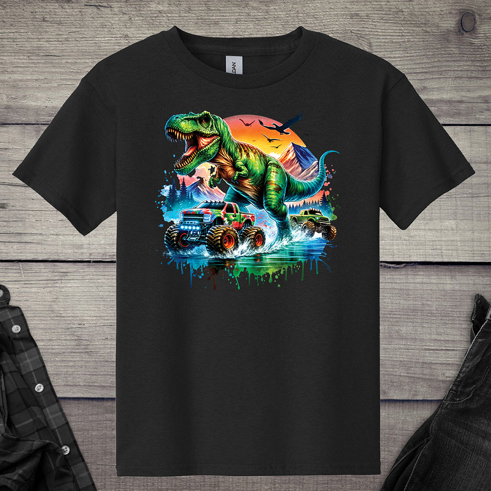 Dinosaur Trucks Youth T-Shirt