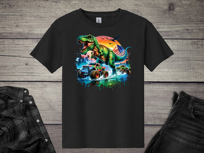 Dinosaur Trucks Youth T-Shirt