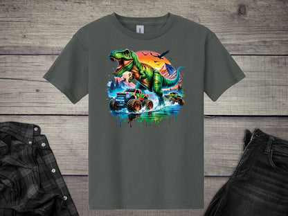 Dinosaur Trucks Youth T-Shirt