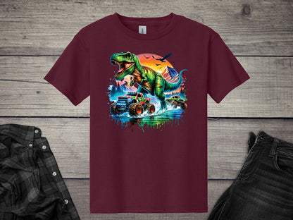Dinosaur Trucks Youth T-Shirt