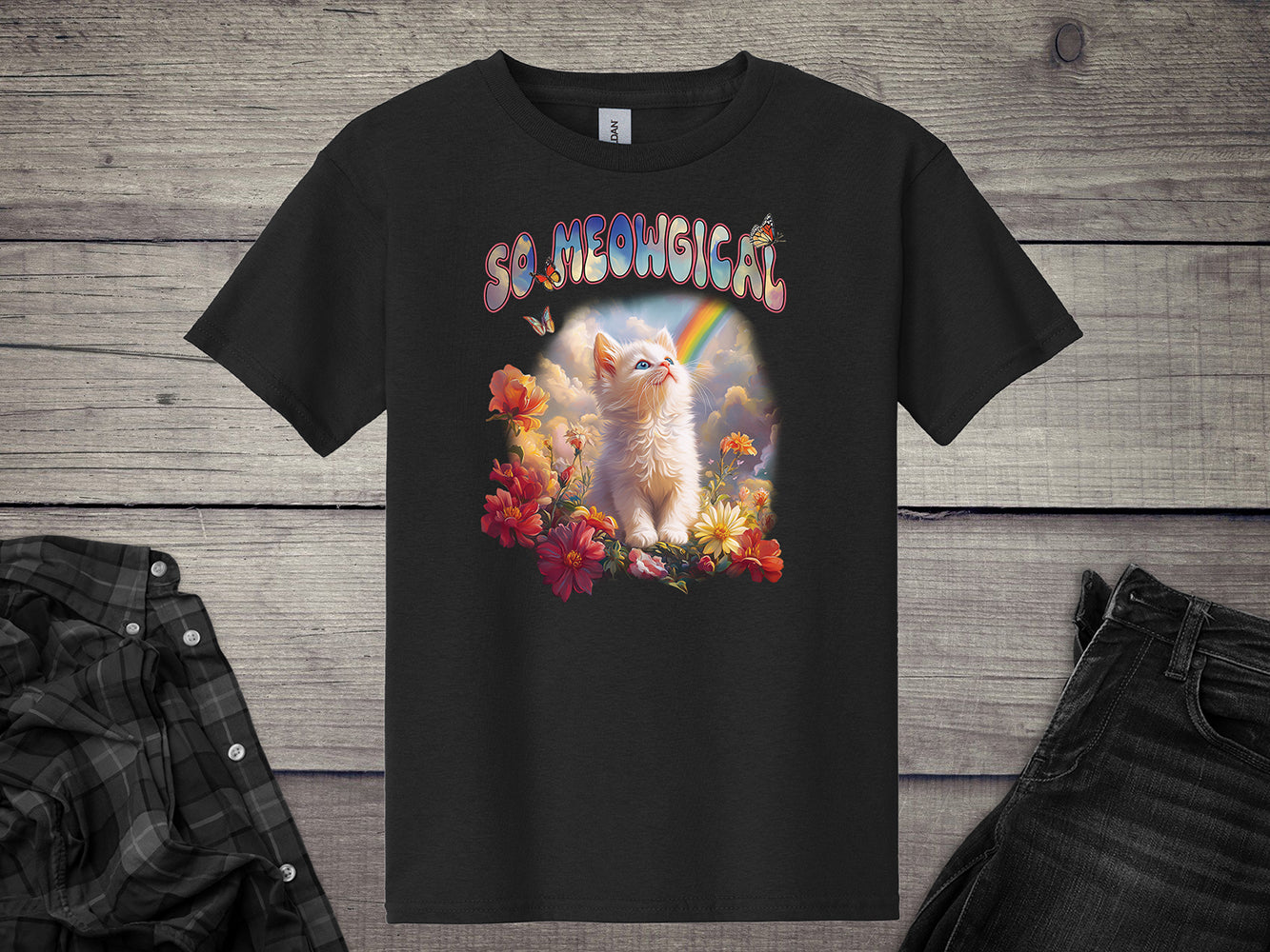 Meowgical Kitten Youth T-Shirt