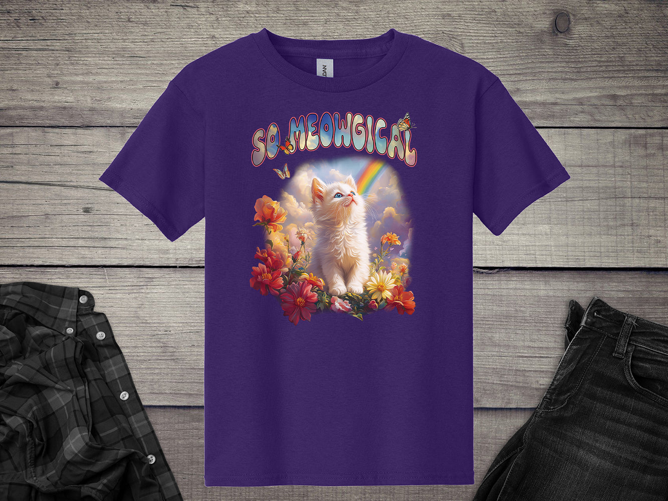 Meowgical Kitten Youth T-Shirt