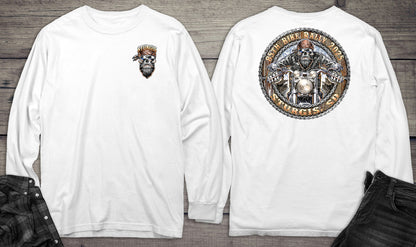 Sturgis Skull Biker Long Sleeve Tee