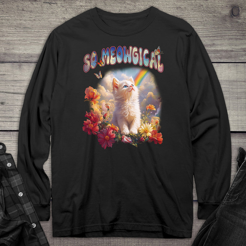 Meowgical Kitten Long Sleeve Tee