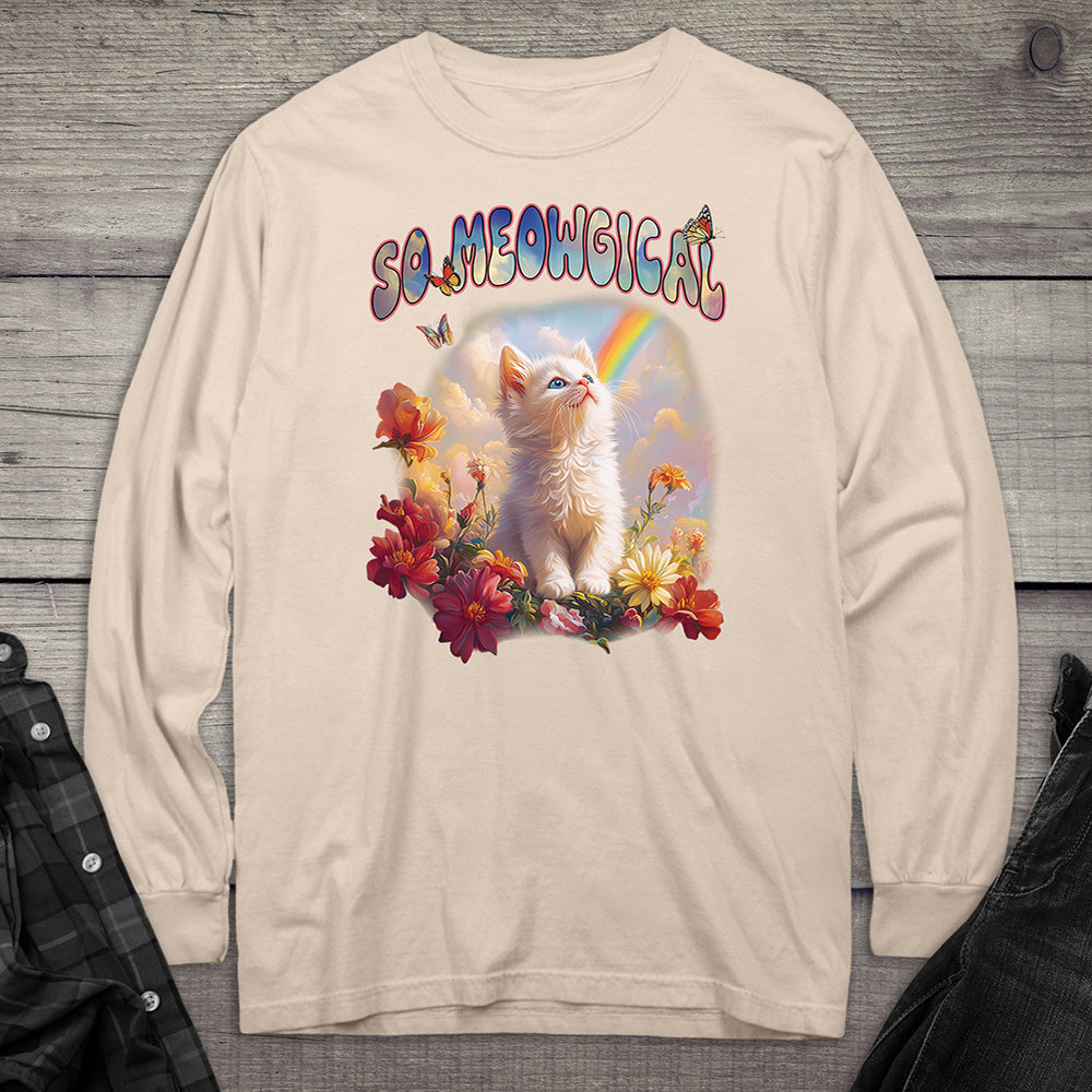 Meowgical Kitten Long Sleeve Tee