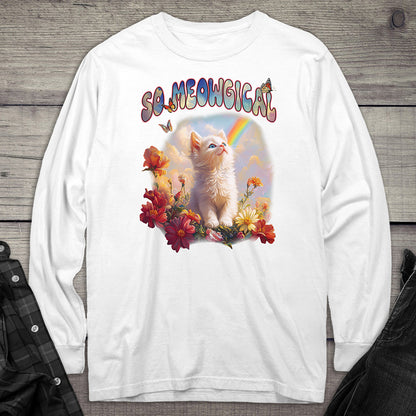 Meowgical Kitten Long Sleeve Tee