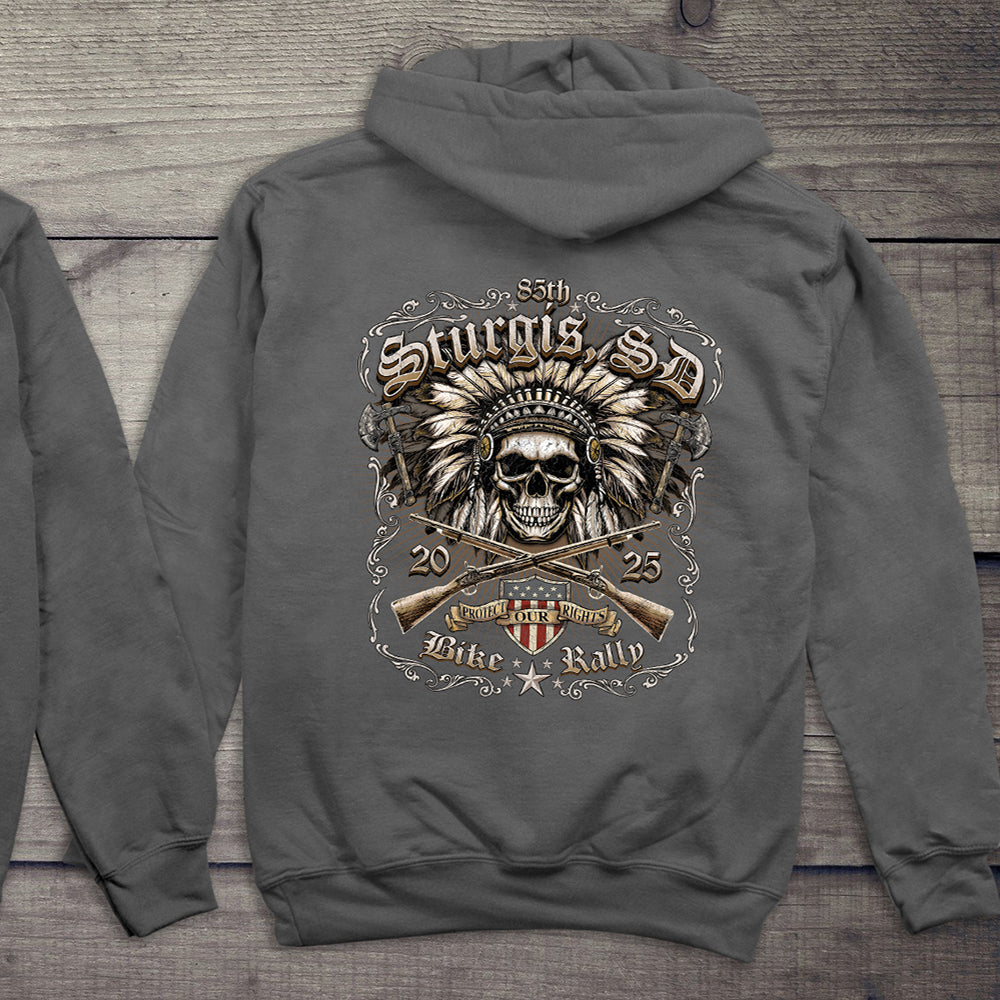 Sturgis Chief Skull Hoodie