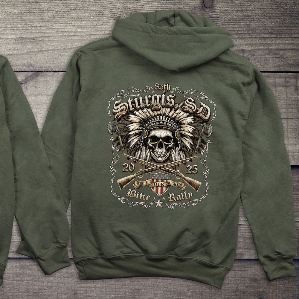 Sturgis Chief Skull Hoodie