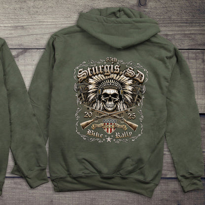 Sturgis Chief Skull Hoodie