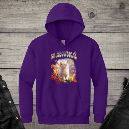 Meowgical Kitten Youth Hoodie