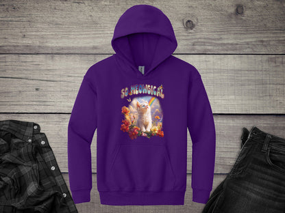 Meowgical Kitten Youth Hoodie