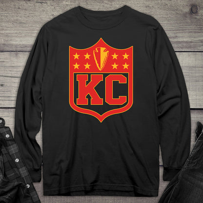Kansas City Shield Long Sleeve Tee