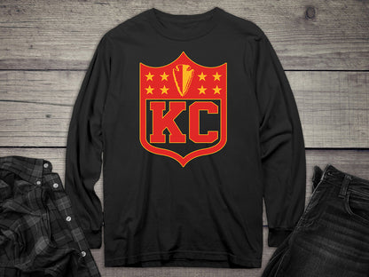 Kansas City Shield Long Sleeve Tee