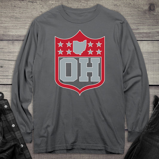 Ohio Shield Long Sleeve Tee