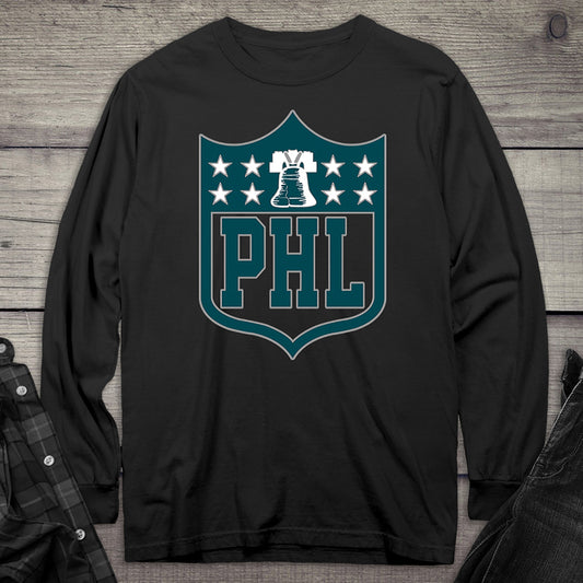Philly Shield Long Sleeve Tee