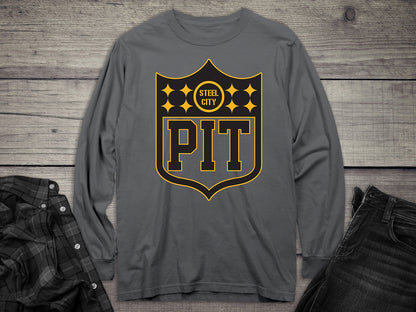 Pittsburgh Shield Long Sleeve Tee