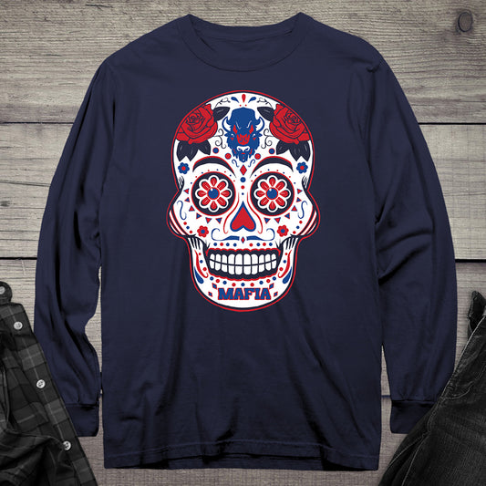 Buffalo Sugar Skull Long Sleeve Tee