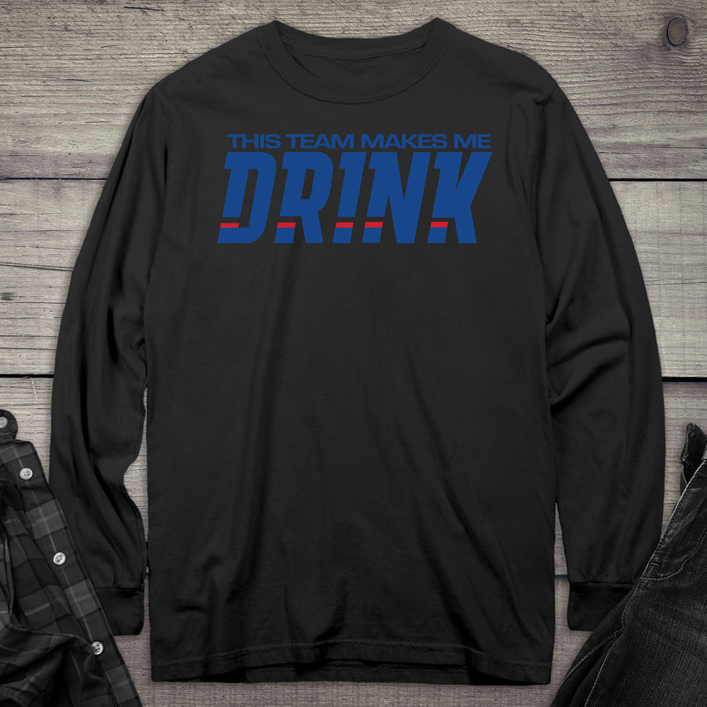 Buffalo Drink Long Sleeve Tee