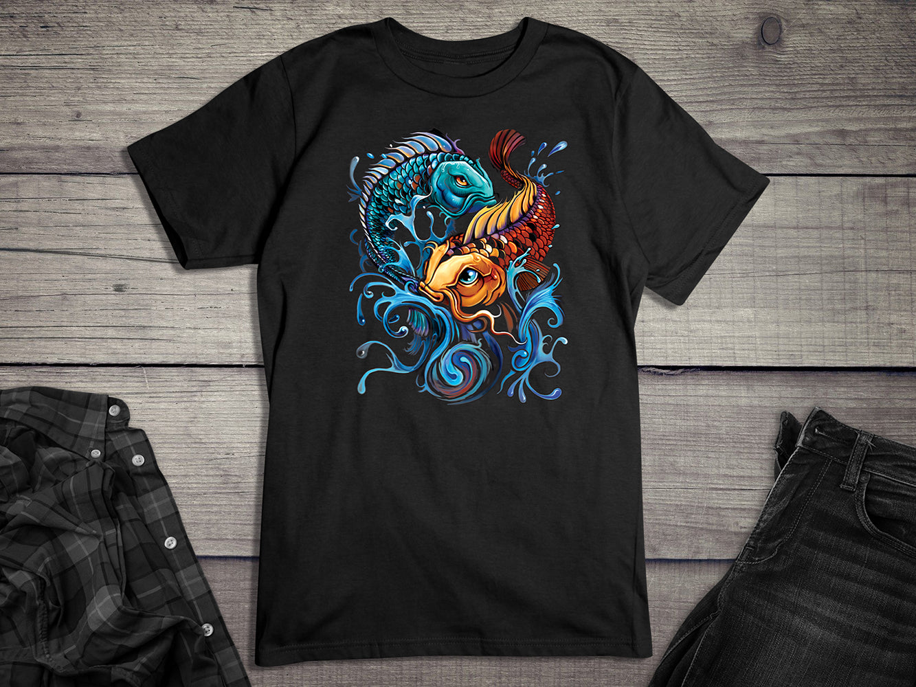 Yin Yang Koi T-Shirt