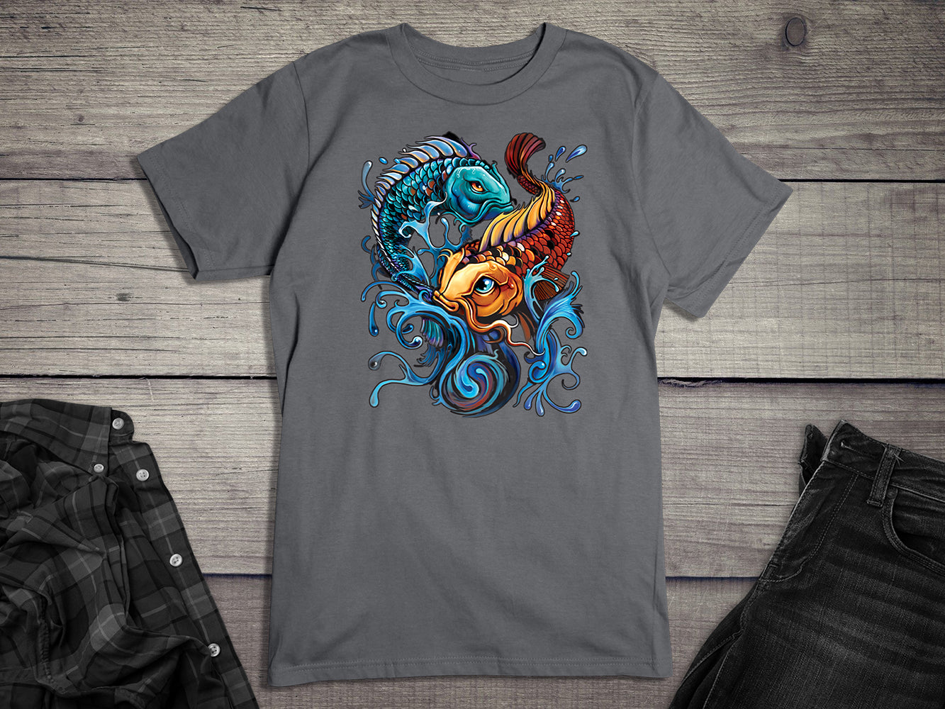 Yin Yang Koi T-Shirt