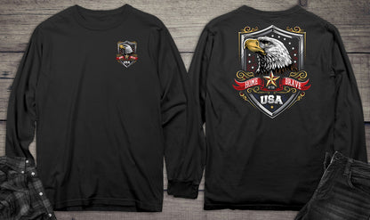 American Eagle Shield Long Sleeve Tee