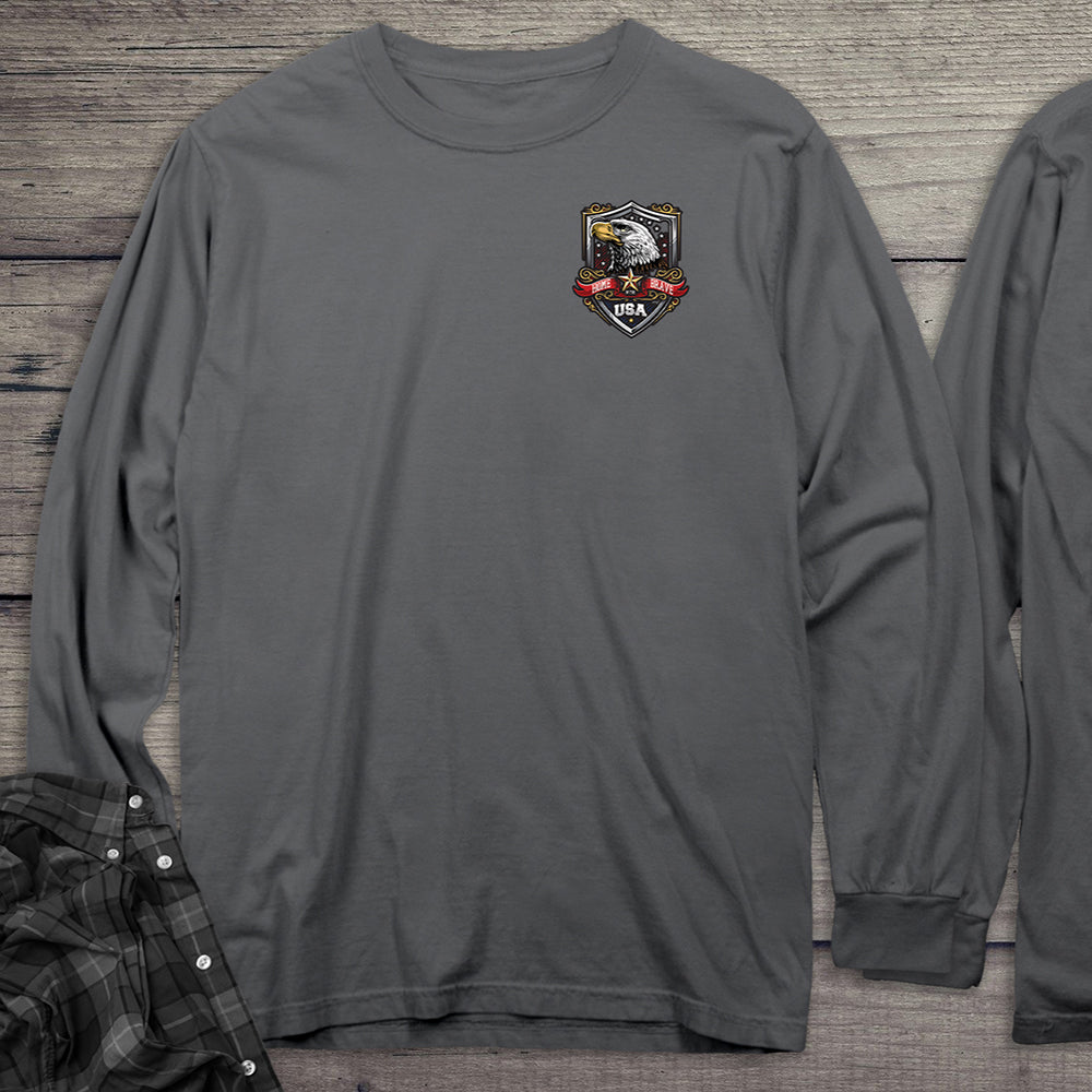 American Eagle Shield Long Sleeve Tee