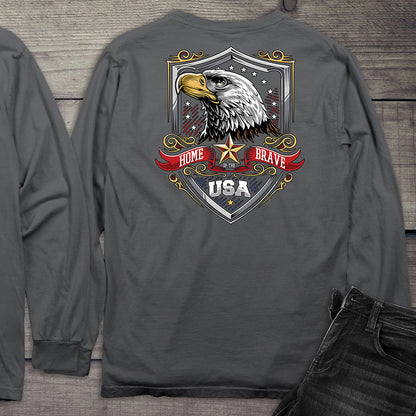 American Eagle Shield Long Sleeve Tee