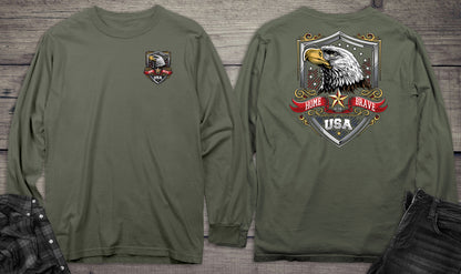 American Eagle Shield Long Sleeve Tee