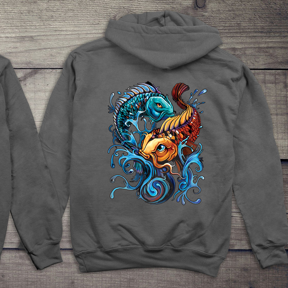 Yin Yang Koi Hoodie