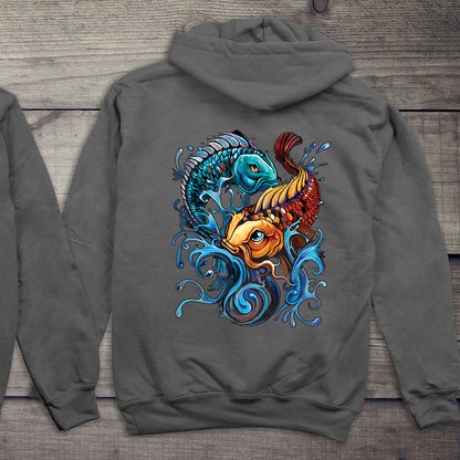 Yin Yang Koi Hoodie
