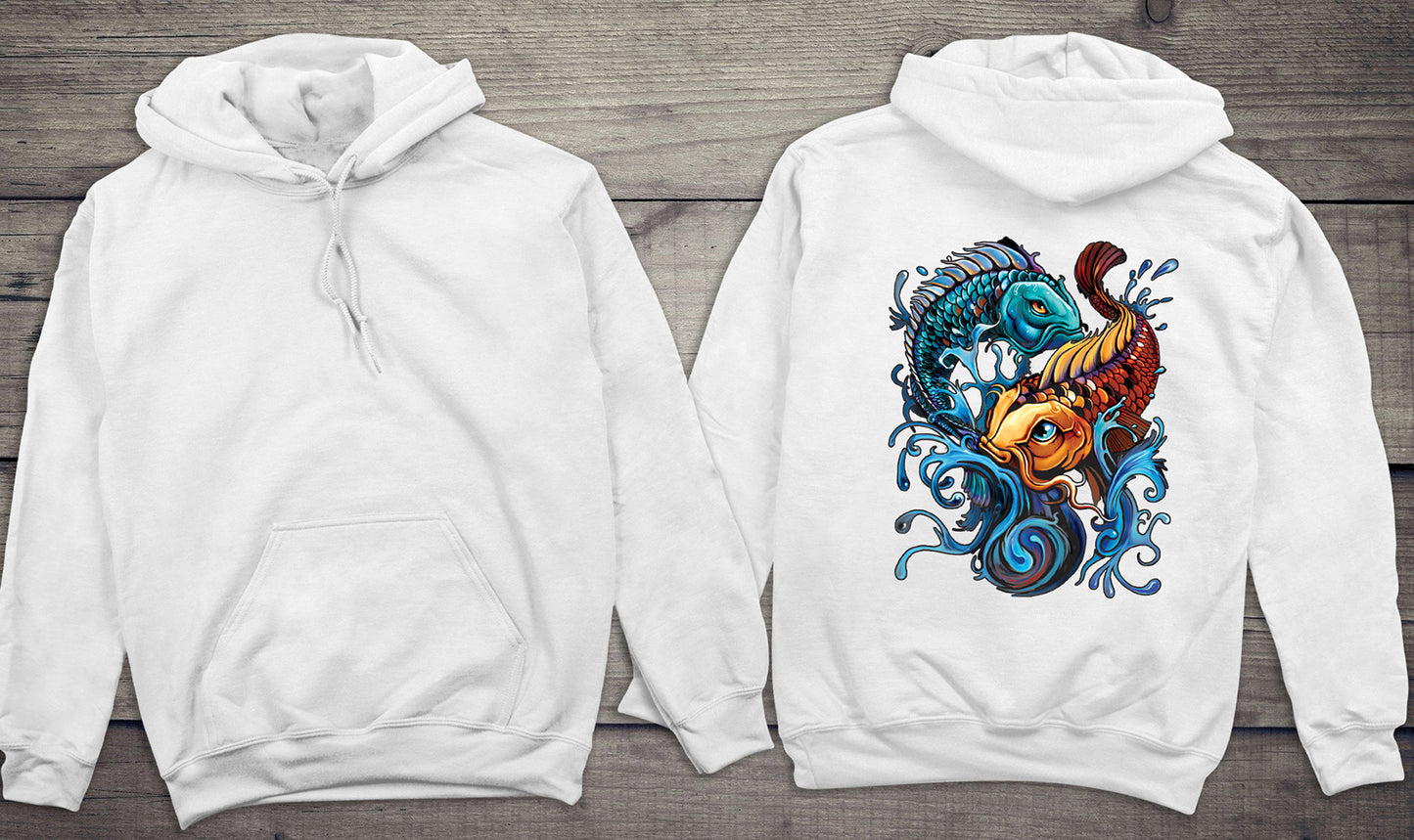 Yin Yang Koi Hoodie