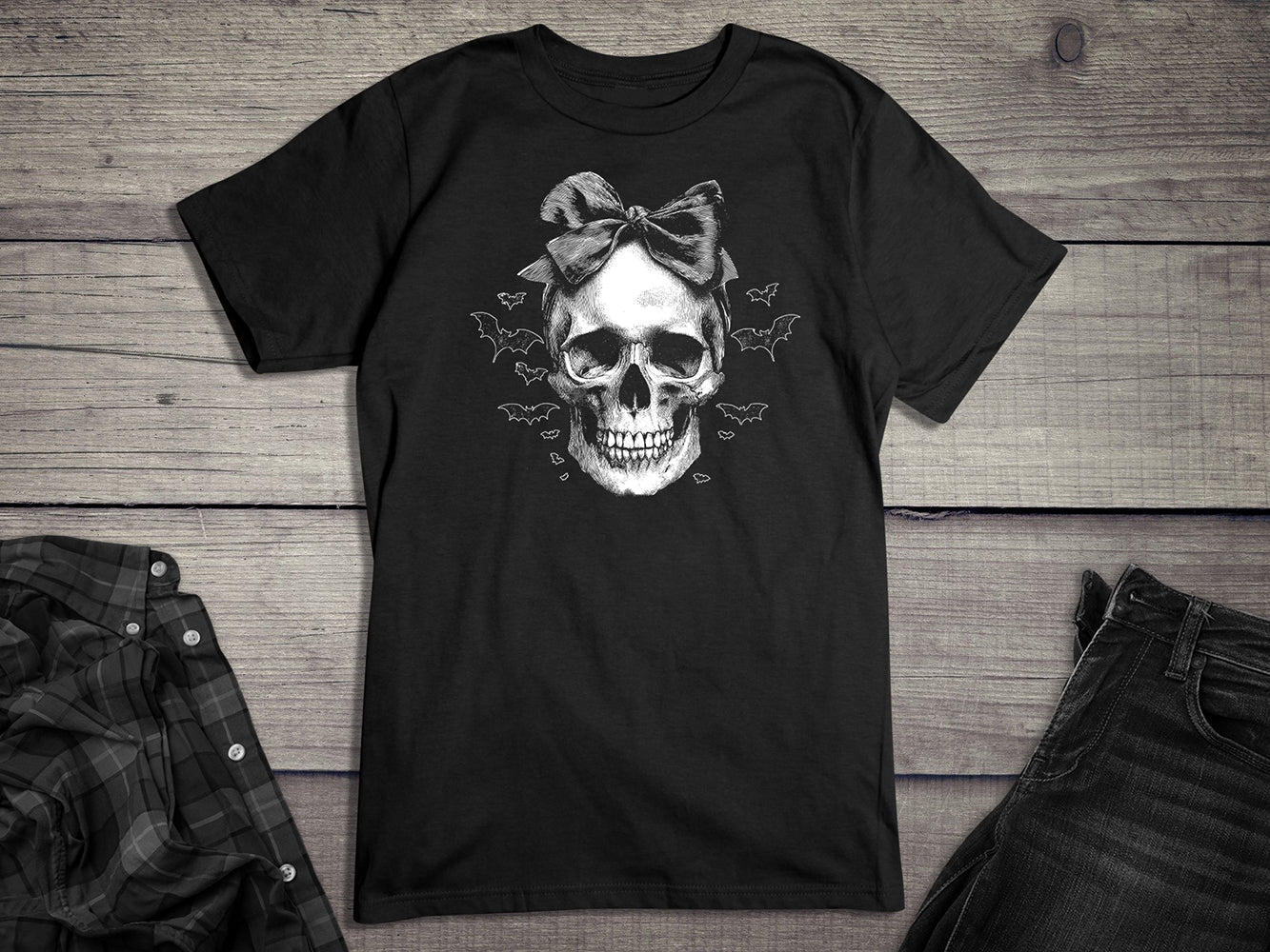 Bow Skull T-Shirt