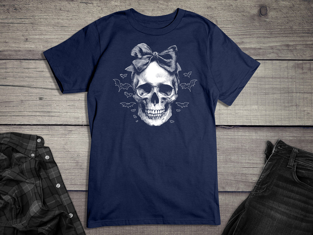 Bow Skull T-Shirt