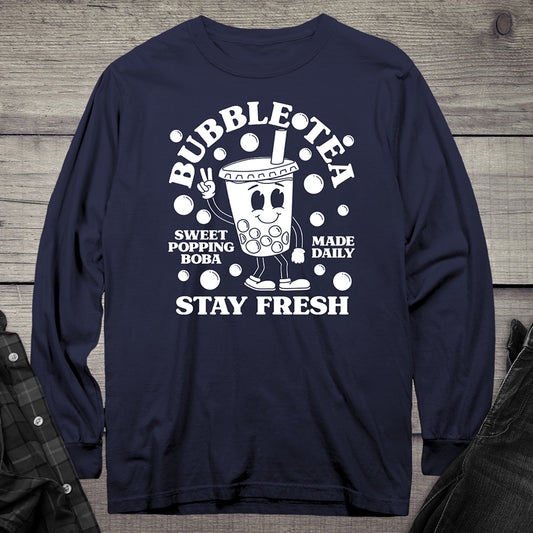 Bubble Tea Long Sleeve Tee
