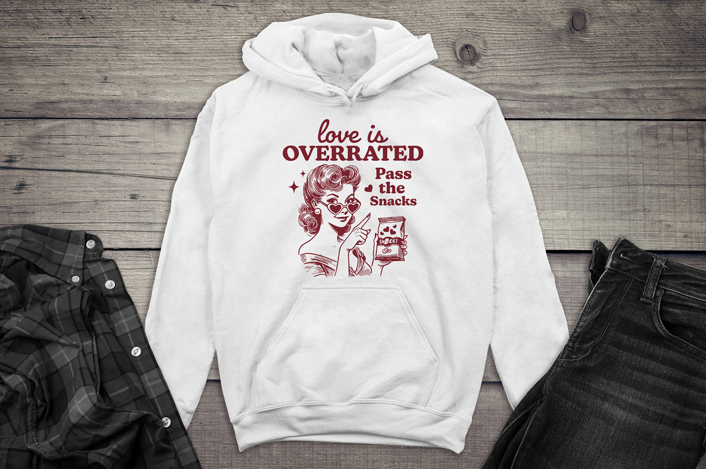 Love is Overrated Hoodie