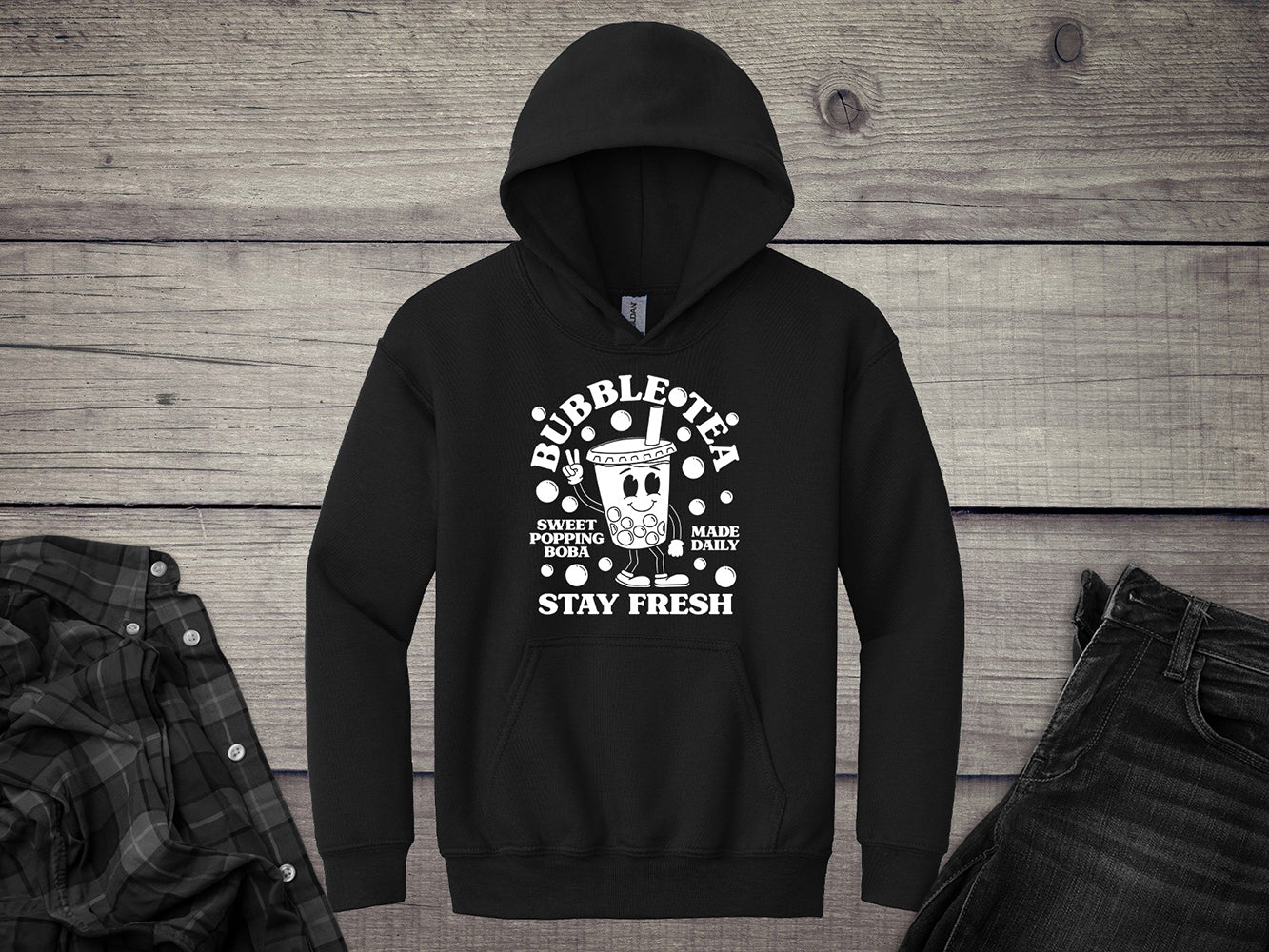 Bubble Tea Youth Hoodie