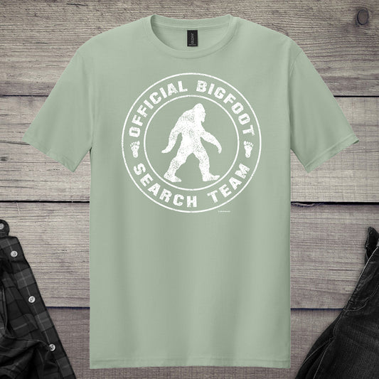 Official Bigfoot Search Team T-Shirt
