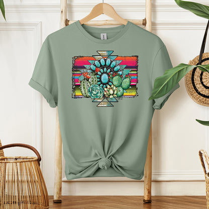 Aztec Cactus T-Shirt