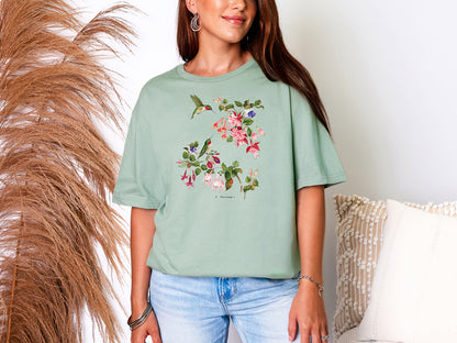 Hummingbird Fuchsias T-Shirt